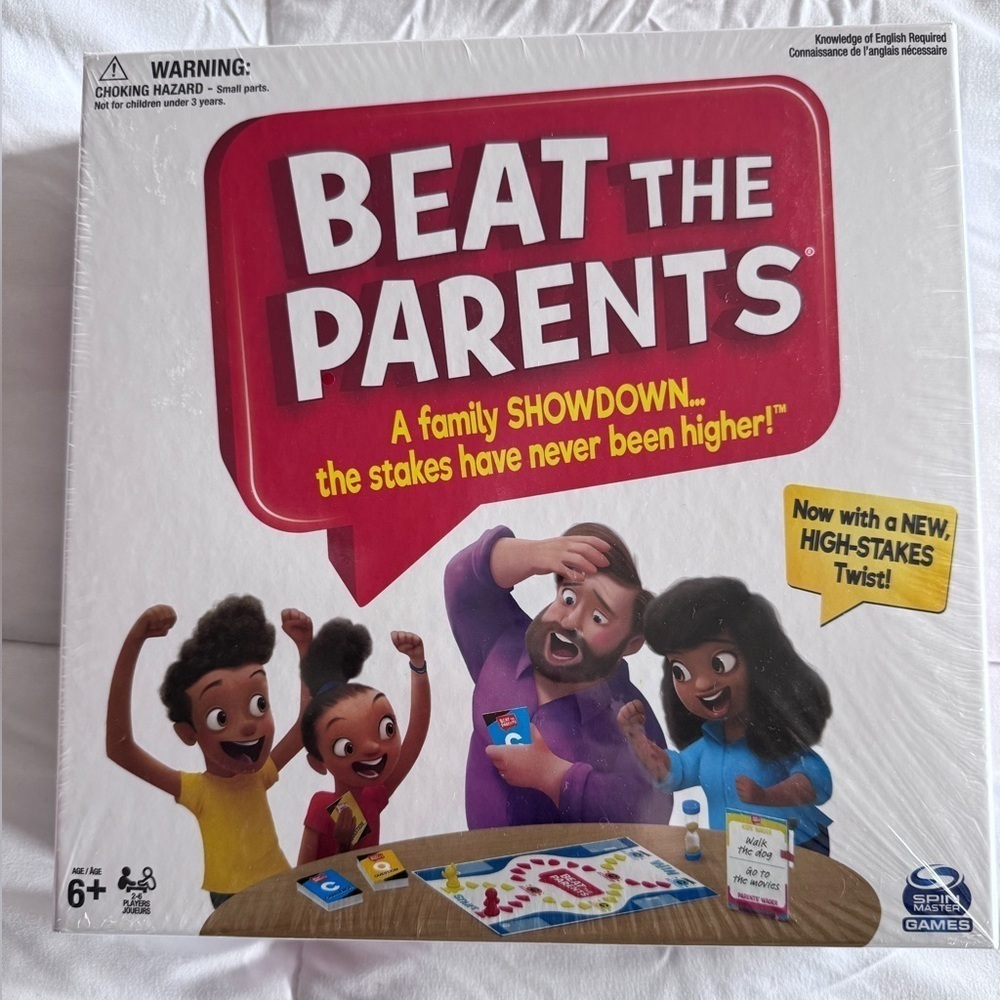 Spin Master Games Beat The Parents Classic Family Trivia Game Kids vs Parents